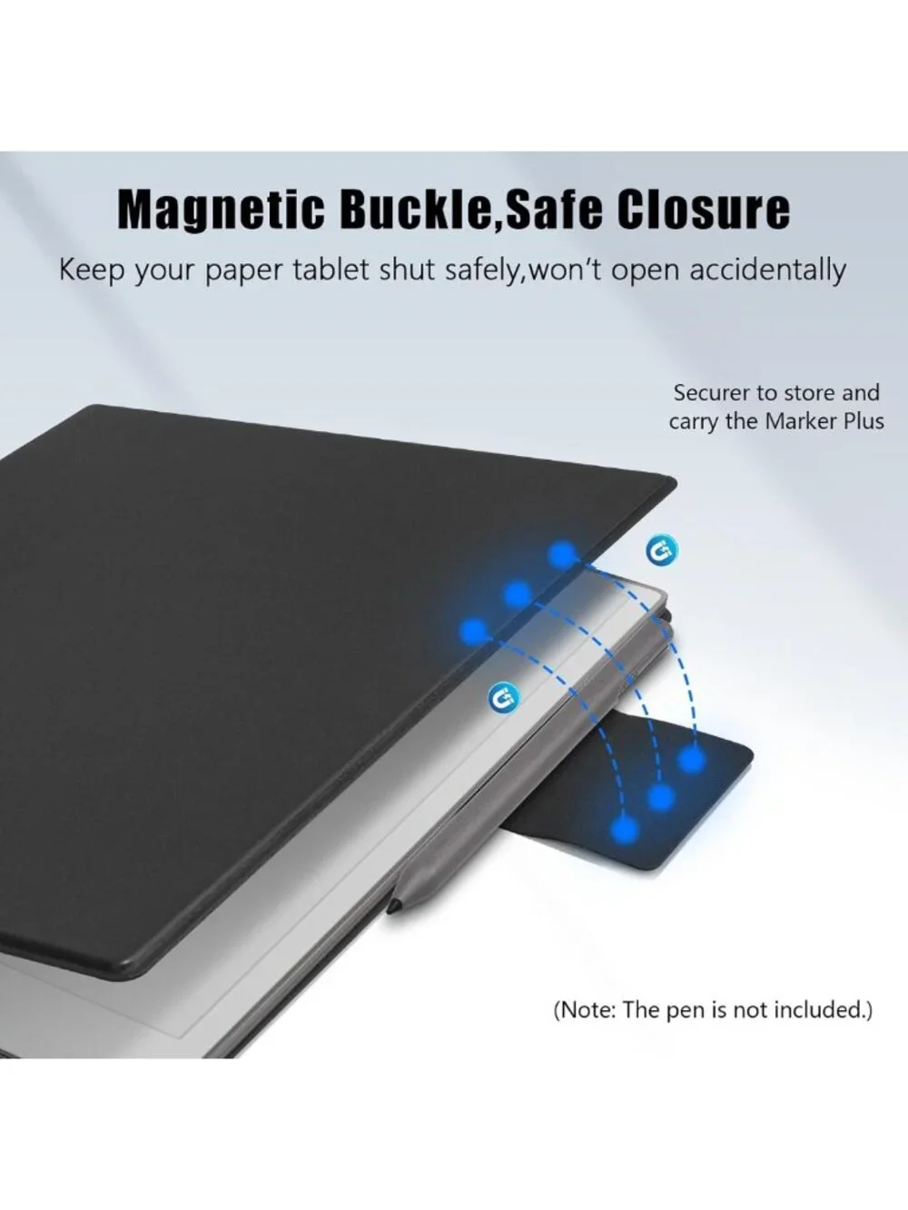 Stylish Black Case for Remarkable Paper Pro 11.8